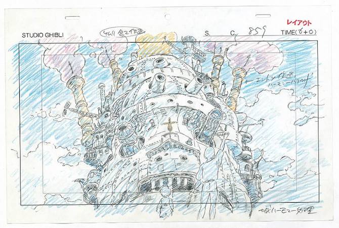 Dessins du Studio Ghibli
