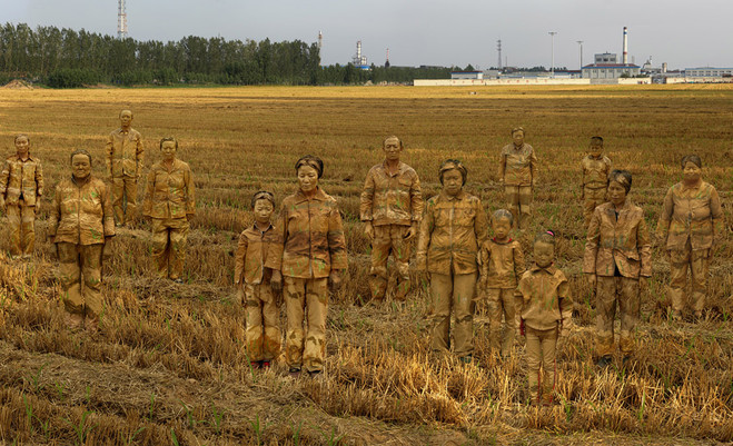 Liu Bolin - Cancer Village